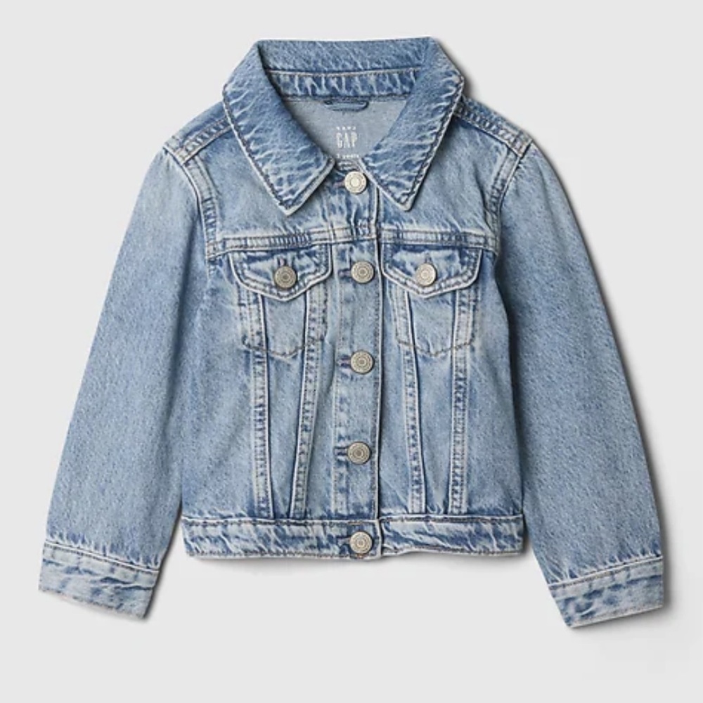 NWOT GAP Toddler Icon Denim Jacket